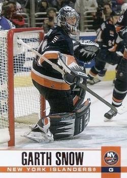 2003-04 Pacific - Red #216 Garth Snow Front