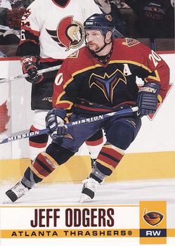 2003-04 Pacific - Red #20 Jeff Odgers Front