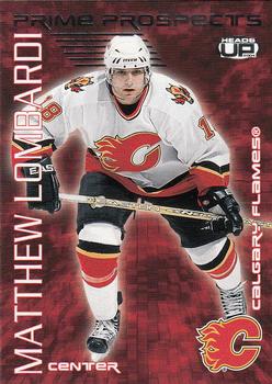 2003-04 Pacific Heads Up - Prime Prospects #4 Matthew Lombardi Front