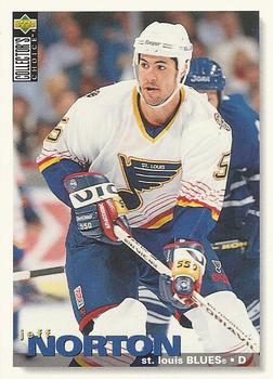 1995-96 Collector's Choice #112 Jeff Norton Front