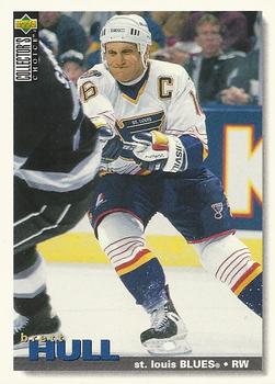 1995-96 Collector's Choice #214 Brett Hull Front