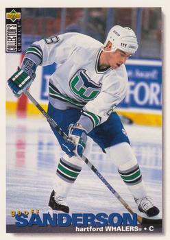 1995-96 Collector's Choice #293 Geoff Sanderson Front