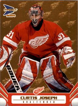 2003-04 Pacific Prism - Gold #38 Curtis Joseph Front
