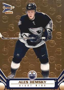 2003-04 Pacific Prism - Gold #40 Ales Hemsky Front