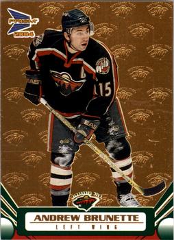 2003-04 Pacific Prism - Gold #51 Andrew Brunette Front