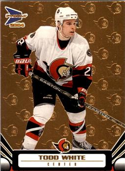 2003-04 Pacific Prism - Gold #75 Todd White Front