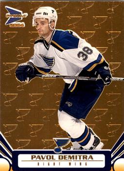2003-04 Pacific Prism - Gold #82 Pavol Demitra Front