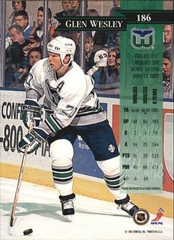 1995-96 Donruss #186 Glen Wesley Back