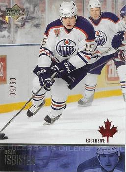 2003-04 Upper Deck - UD Exclusives Canadian #316 Brad Isbister Front