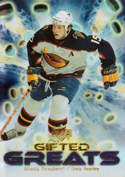 2003-04 Upper Deck - Gifted Greats #GG8 Dany Heatley Front