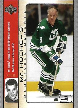 2003-04 Upper Deck - Mr. Hockey #GH20 Gordie Howe Front
