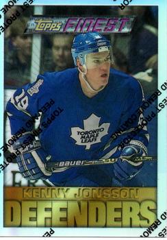 1995-96 Finest - Refractors #29 Kenny Jonsson Front