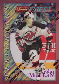 1995-96 Finest - Refractors #38 John MacLean Front