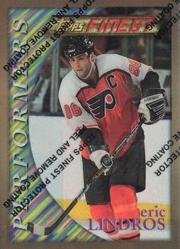 1995-96 Finest - Refractors #88 Eric Lindros Front