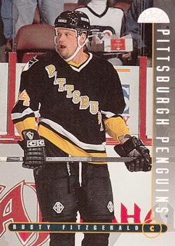 1995-96 Leaf #316 Rusty Fitzgerald Front
