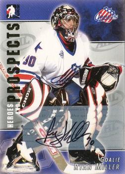 2004-05 In The Game Heroes and Prospects - Autographs #A-RM Ryan Miller Front