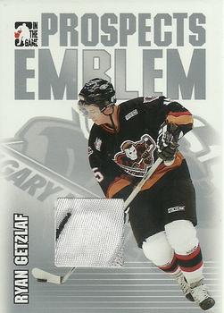 2004-05 In The Game Heroes and Prospects - Emblems Silver #GUE-49 Ryan Getzlaf Front
