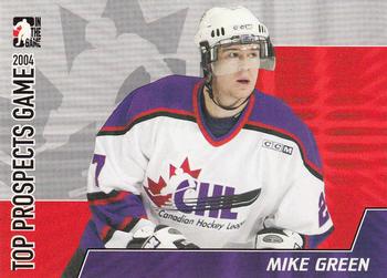 2004-05 In The Game Heroes and Prospects - Top Prospects Game 2004 #TPG-16 Mike Green Front