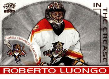 2004-05 Pacific - In the Crease #6 Roberto Luongo Front