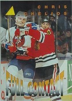 1995-96 Pinnacle - Full Contact #6 Chris Chelios Front