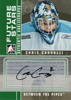 2008-09 In The Game Between The Pipes - Autographs #A-CC Chris Carrozzi  Front