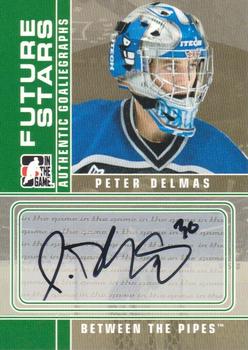2008-09 In The Game Between The Pipes - Autographs #A-PD Peter Delmas  Front