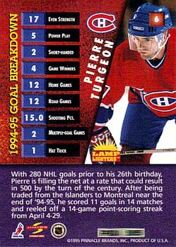 1995-96 Score - Lamplighters #6 Pierre Turgeon Back