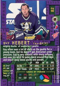 1995-96 Stadium Club #82 Guy Hebert Back