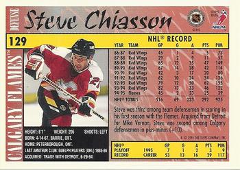 1995-96 Topps #129 Steve Chiasson Back