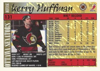 1995-96 Topps #131 Kerry Huffman Back