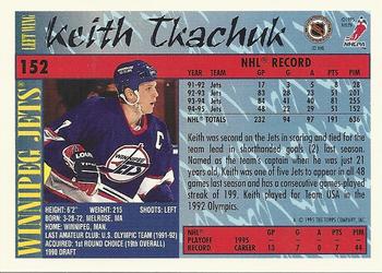 1995-96 Topps #152 Keith Tkachuk Back