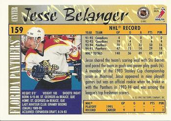 1995-96 Topps #159 Jesse Belanger Back