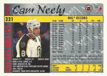 1995-96 Topps #221 Cam Neely Back