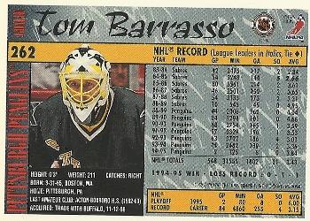 1995-96 Topps #262 Tom Barrasso Back