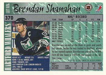1995-96 Topps #370 Brendan Shanahan Back