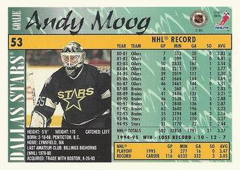 1995-96 Topps #53 Andy Moog Back