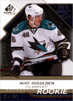 2008-09 SP Game Used - Gold #145 Mike Iggulden  Front