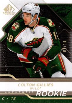 2008-09 SP Game Used - Gold Spectrum #155 Colton Gillies  Front