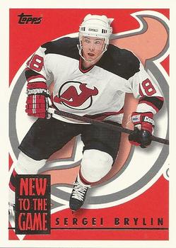 1995-96 Topps - New to the Game #2NG Sergei Brylin Front