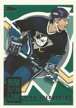1995-96 Topps - New to the Game #4NG Oleg Tverdovsky Front