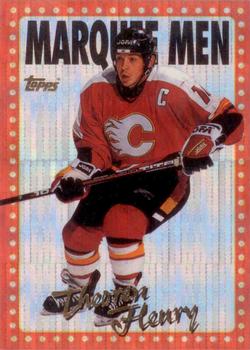 1995-96 Topps - Marquee Men Power Boosters #382 Theoren Fleury Front