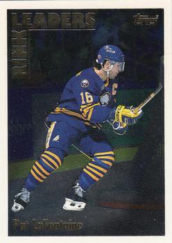 1995-96 Topps - Rink Leaders #5RL Pat LaFontaine Front