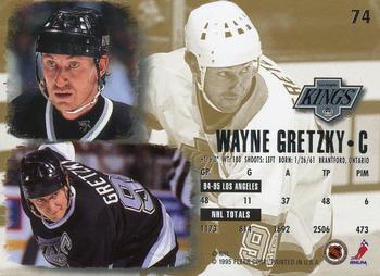 1995-96 Ultra #74 Wayne Gretzky Back