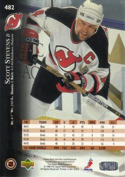 1995-96 Upper Deck #482 Scott Stevens Back
