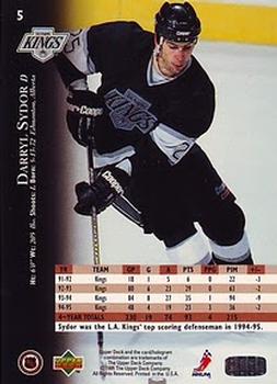 1995-96 Upper Deck #5 Darryl Sydor Back