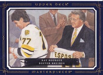 2008-09 Upper Deck Masterpieces - 5 x 7 #XL-RB Ray Bourque  Front