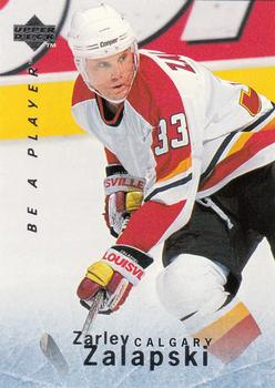 1995-96 Upper Deck Be a Player #108 Zarley Zalapski Front