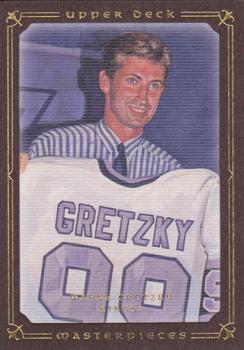 2008-09 Upper Deck Masterpieces - Brown #20 Wayne Gretzky Front
