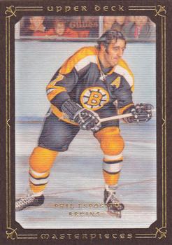2008-09 Upper Deck Masterpieces - Brown #83 Phil Esposito Front