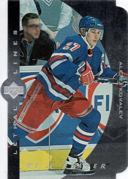1995-96 Upper Deck Be a Player - Lethal Lines #LL15 Alexei Kovalev Front